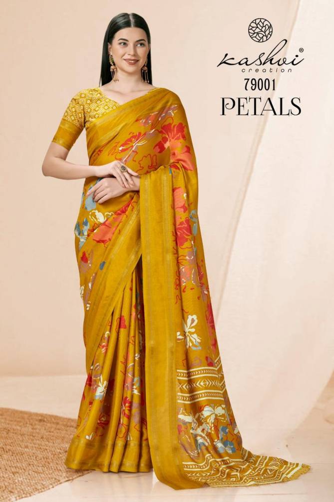 Kashvi Petals By LT Fabrics Silk Saree Catalog